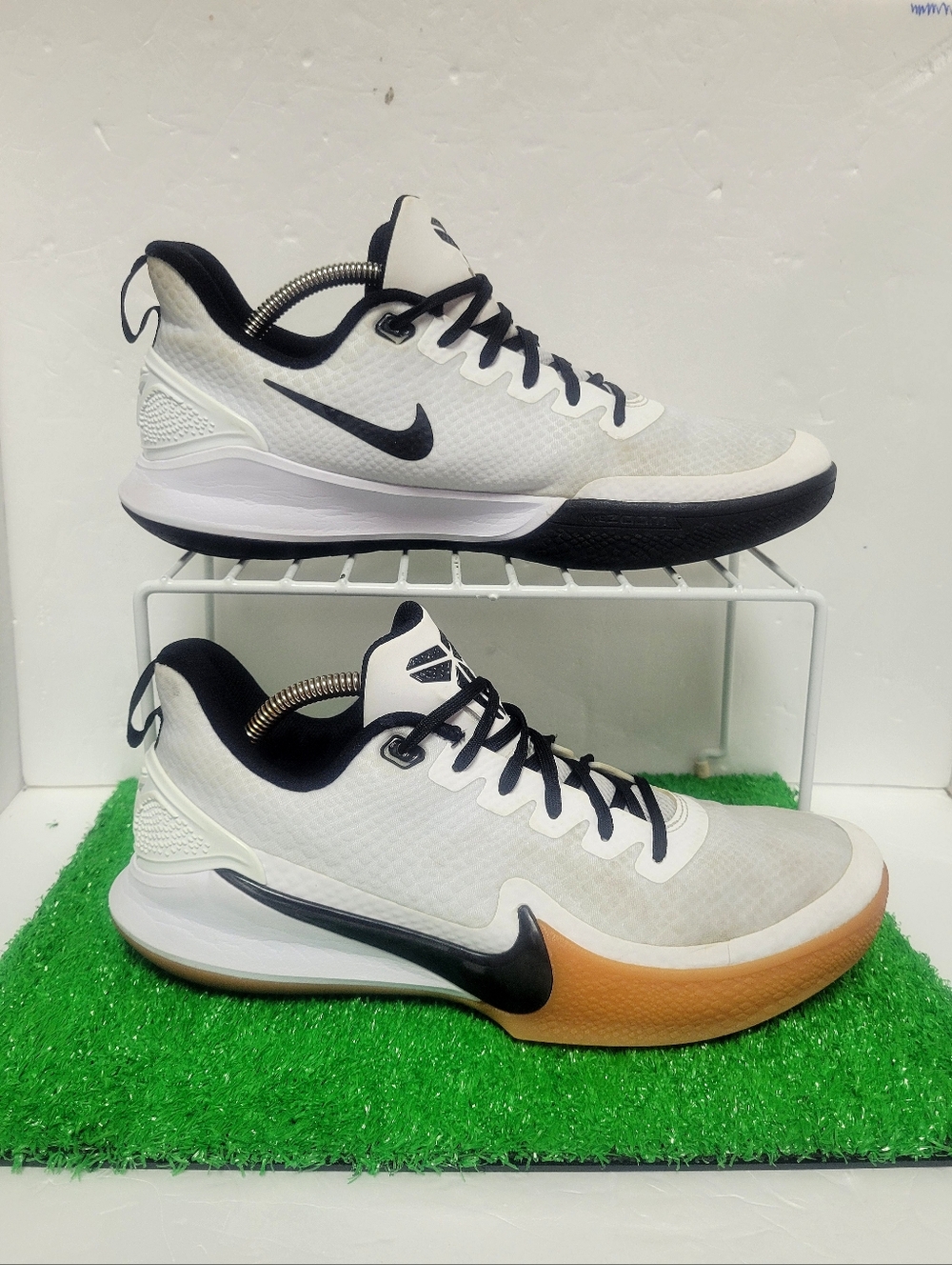 Nike Zoom Kobe Mamba Focus White Black Gum Big Stage MVP AJ5899-100 Sz 9.5 Shoes